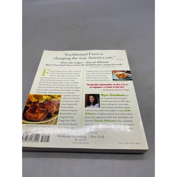 Food to live by by Myra Goodman paperback cookbook organic English 2003 READ - Picture 3 of 6